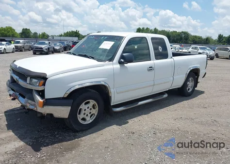 2004 Chevrolet Silverado 1500 Ls из США, поврежденный, VIN 1GCEC19V04Z335455